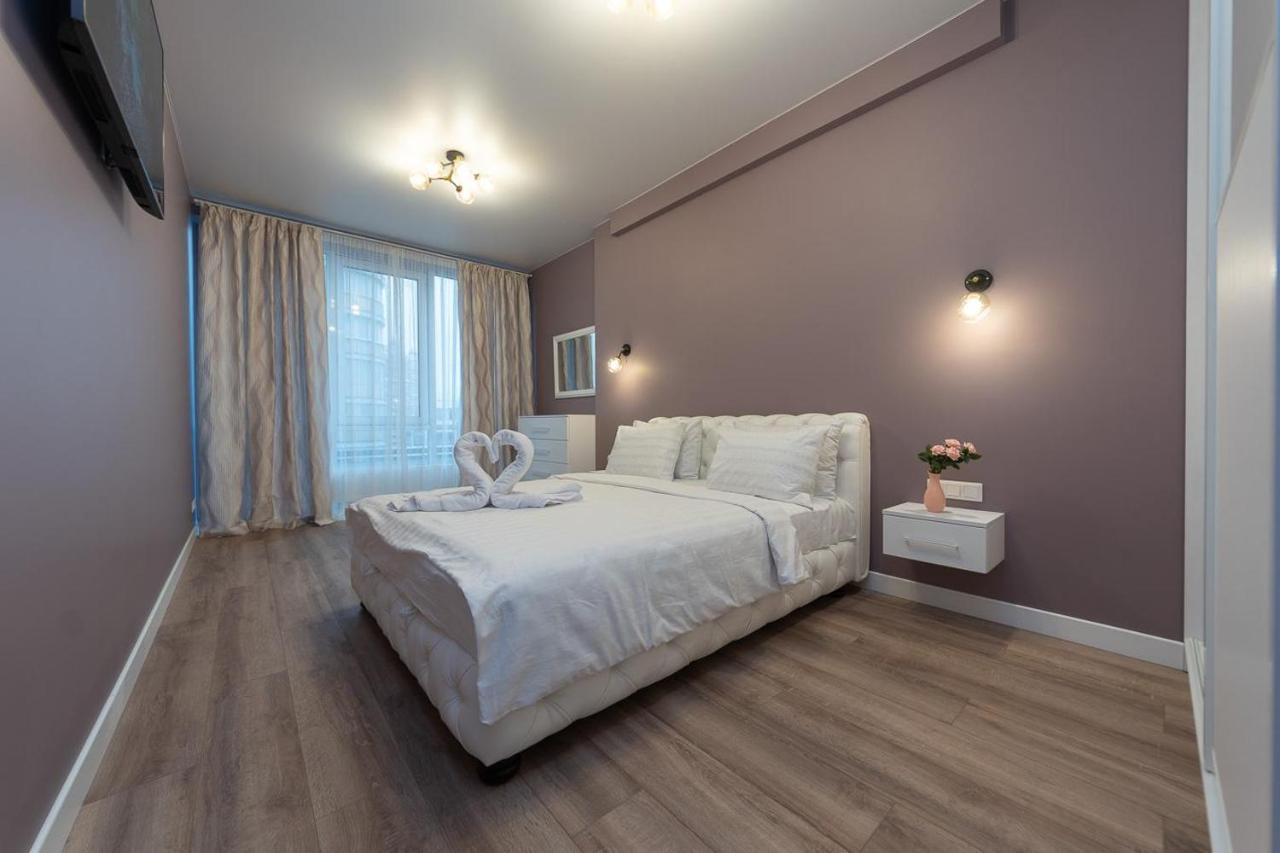 קייב New Modern Apartments. Metro Minskaya מראה חיצוני תמונה