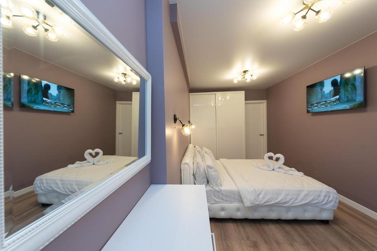 קייב New Modern Apartments. Metro Minskaya מראה חיצוני תמונה