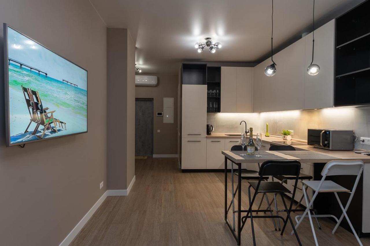 קייב New Modern Apartments. Metro Minskaya מראה חיצוני תמונה